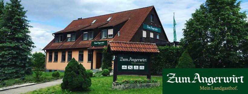 Hotel Landgasthof zum Angerwirt Ornbau Exterior foto